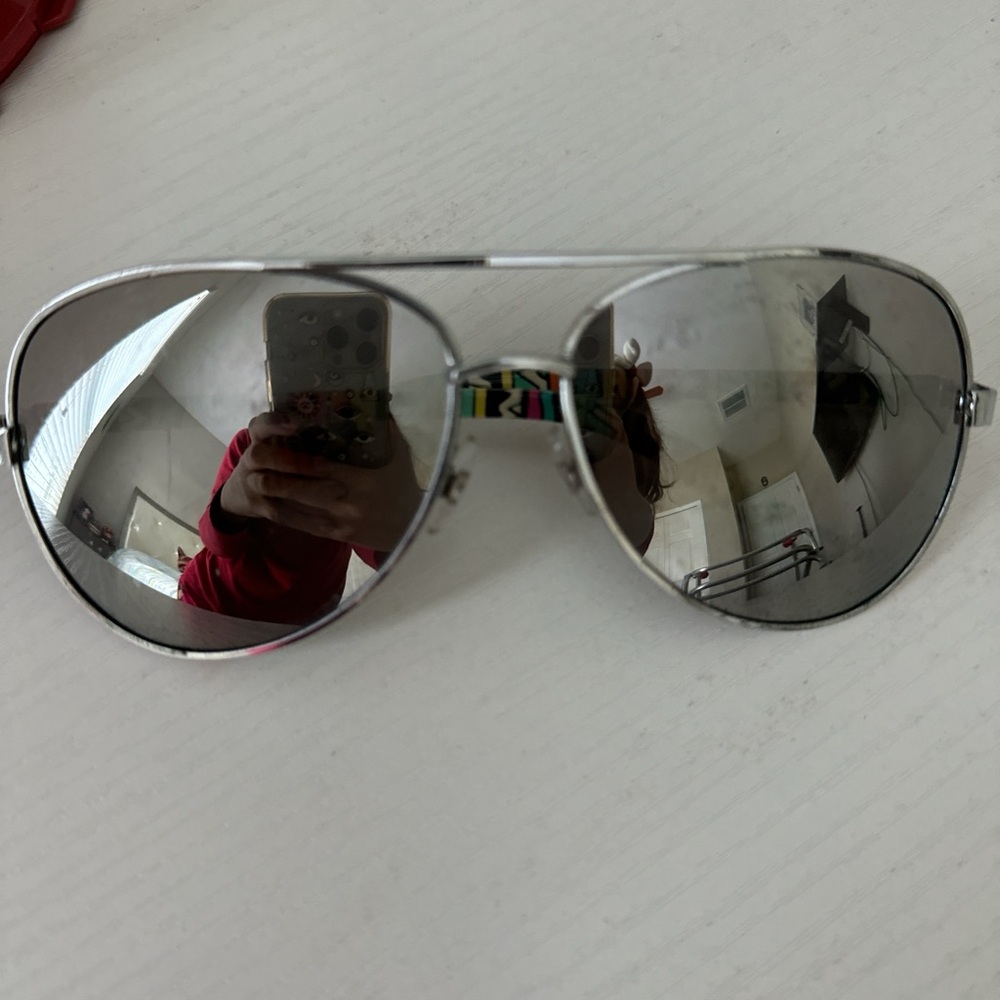 Ray ban silver sunglasses